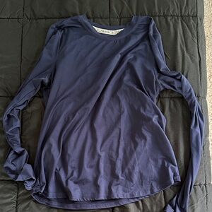 Fabletics Deep Blue Long Sleeve Tee